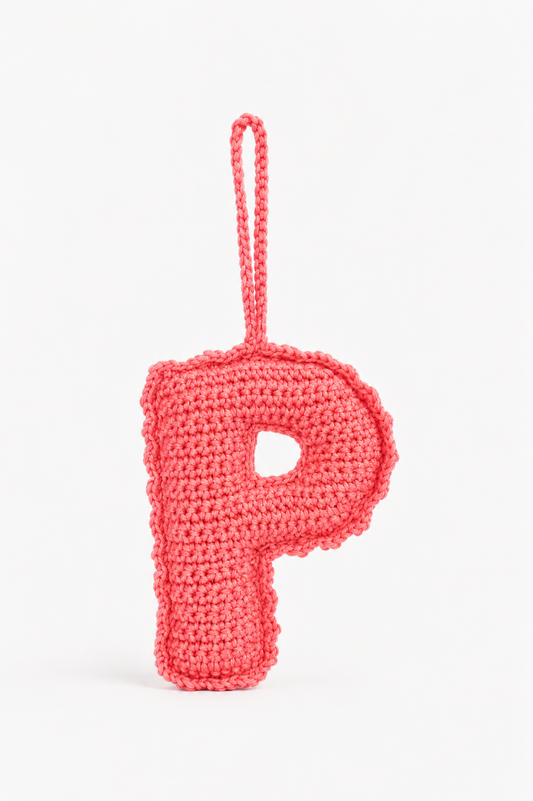 Crochet Bag Charm - P