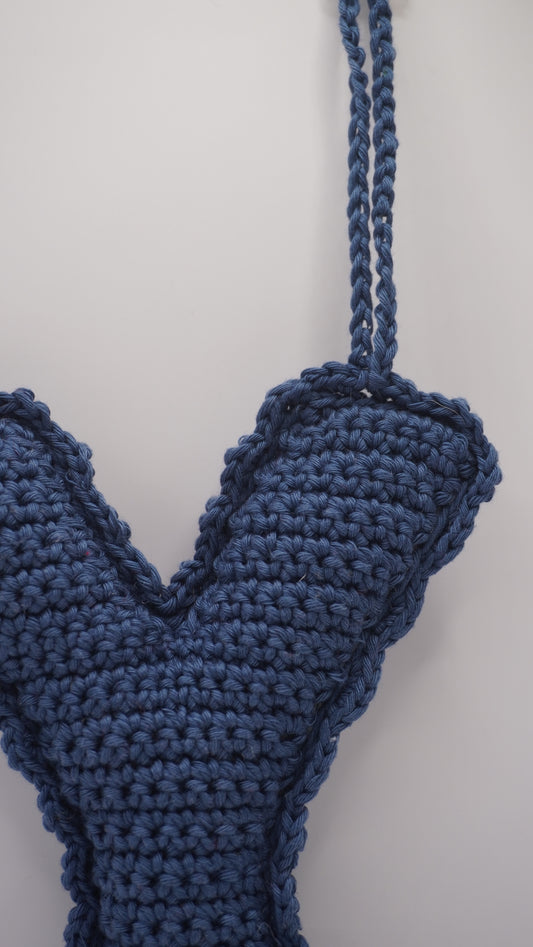 Crochet Bag Charm - Y