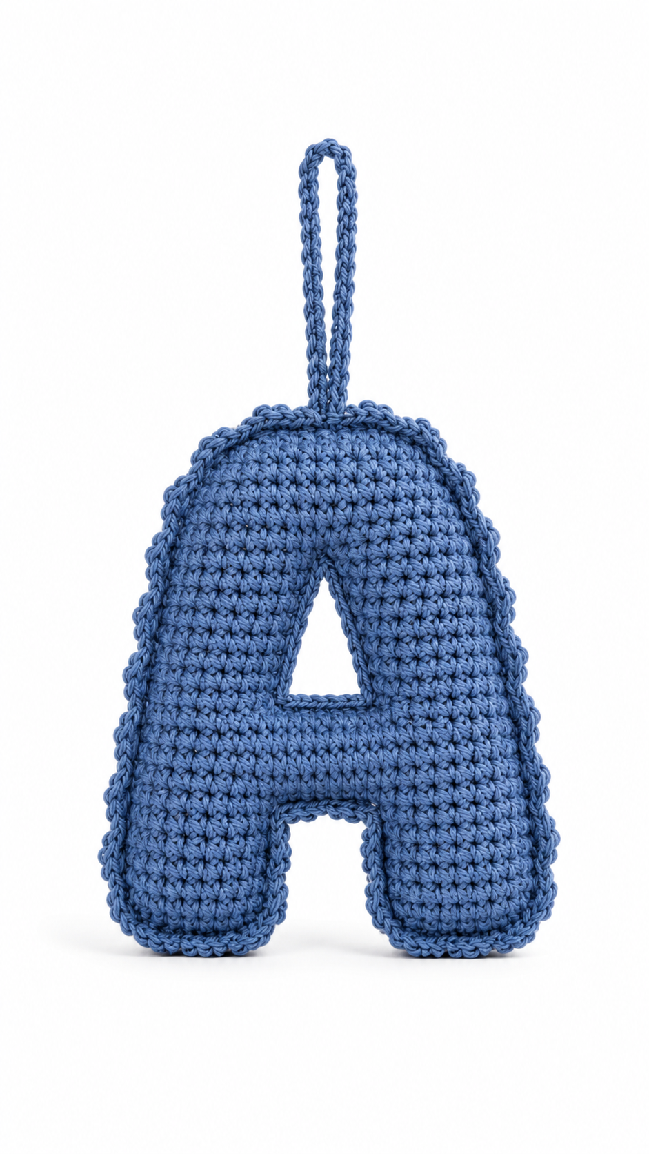 Crochet Bag charm - A