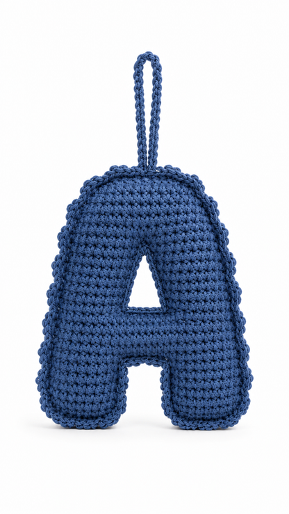 Crochet Bag charm - A