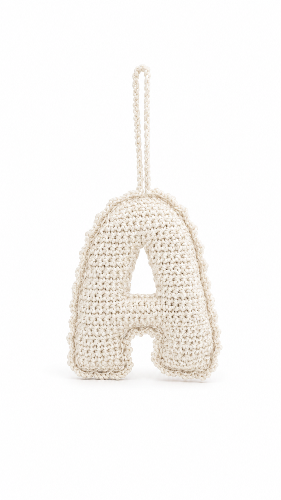 Crochet Bag charm - A