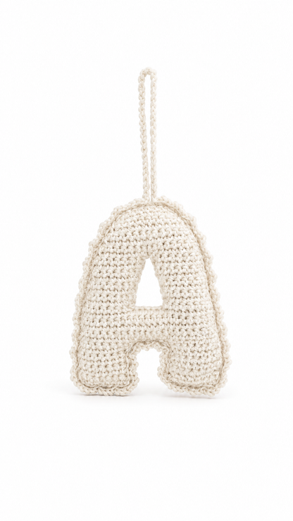 Crochet Bag charm - A