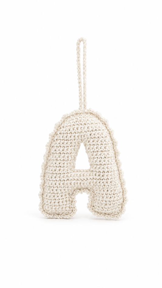 Crochet Bag charm - A