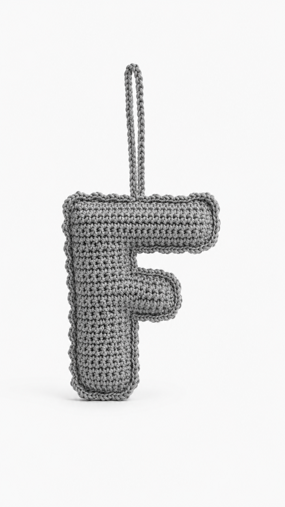 Crochet Bag Charm - F