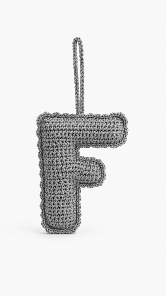 Crochet Bag Charm - F