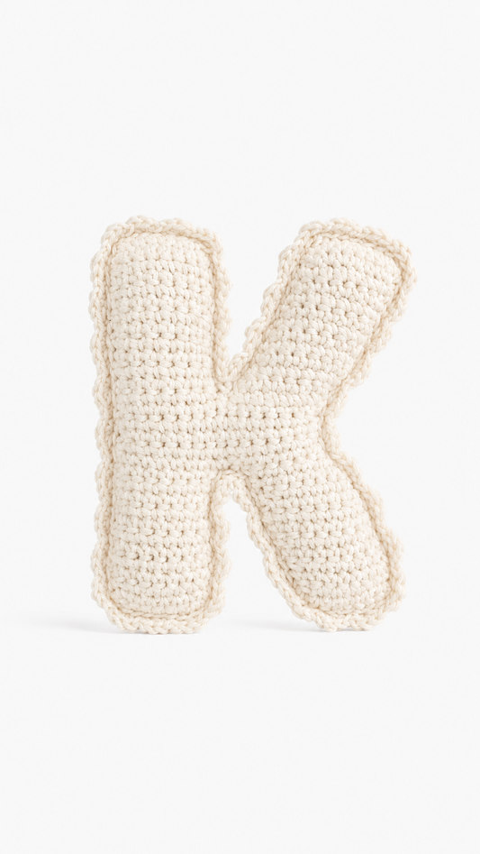 Crochet bag Charm - K