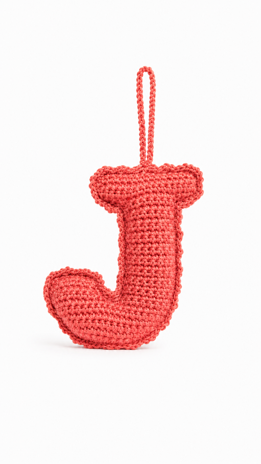Crochet Bag Charm -J