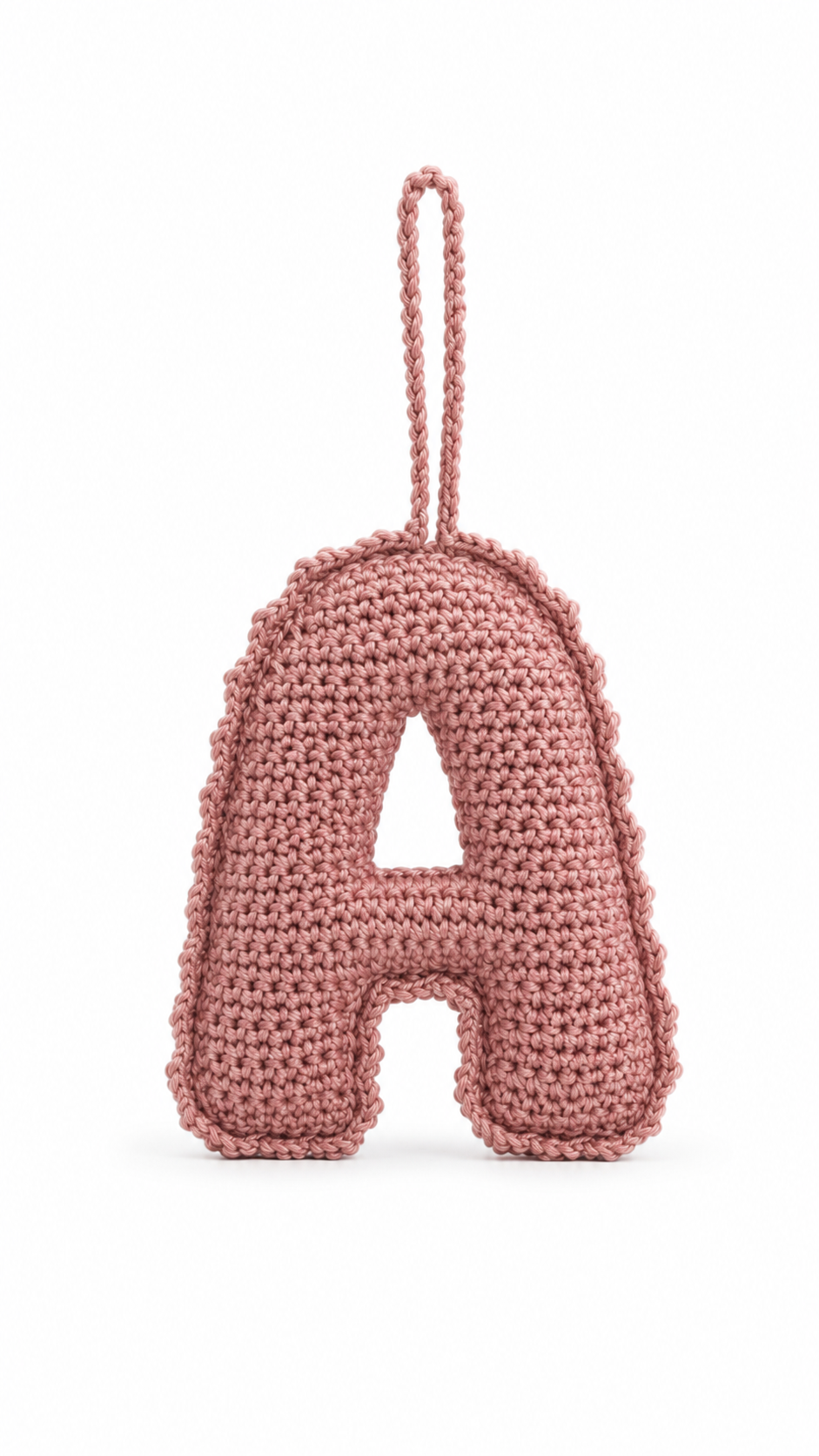 Crochet Bag charm - A
