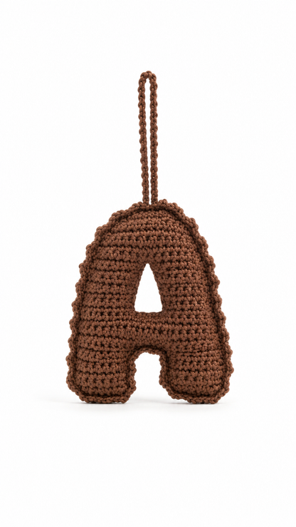 Crochet Bag charm - A