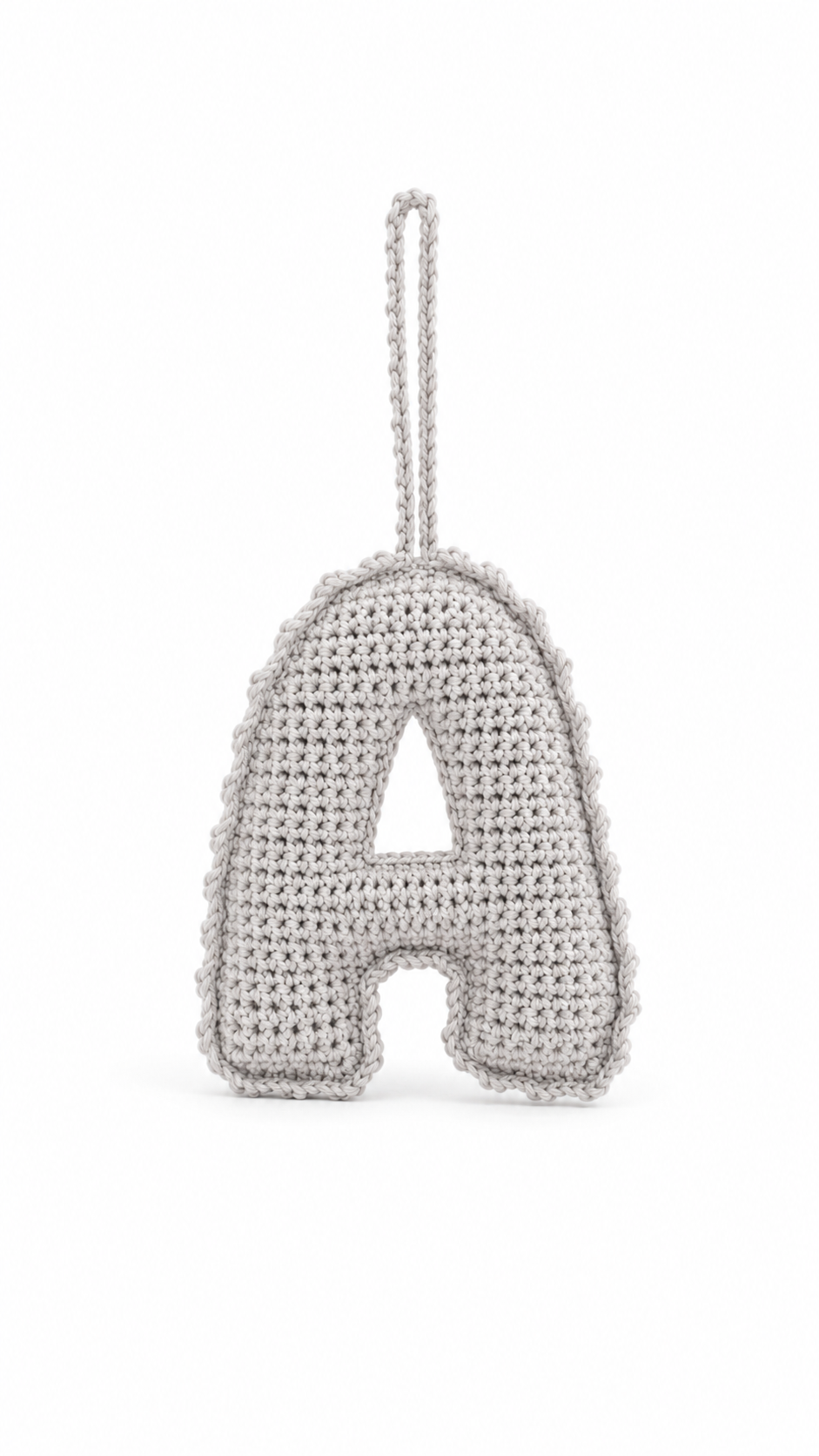 Crochet Bag charm - A