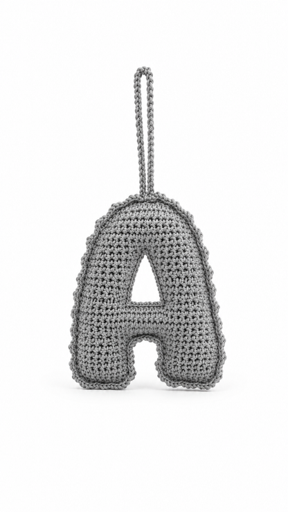 Crochet Bag charm - A