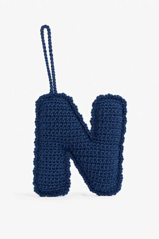 Crochet Bag Charm - N