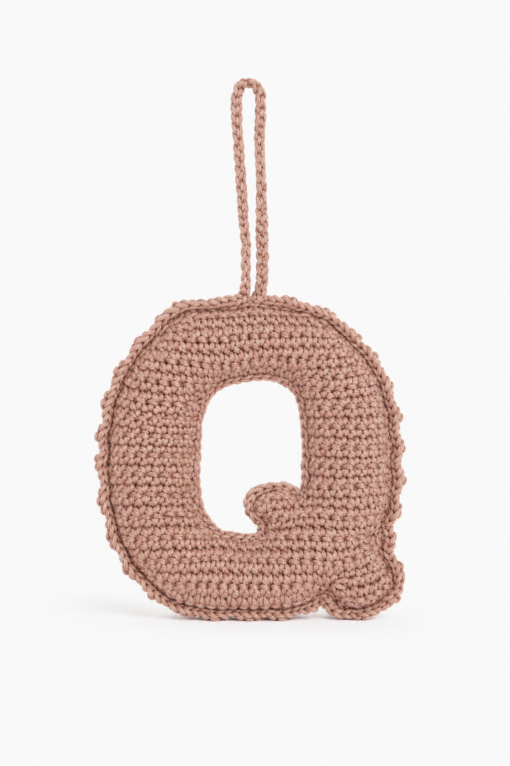 Crochet Bag Charm - Q