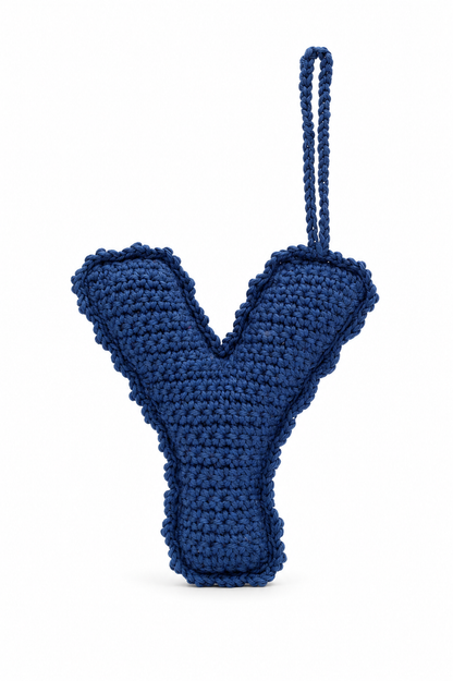 Crochet Bag Charm - Y