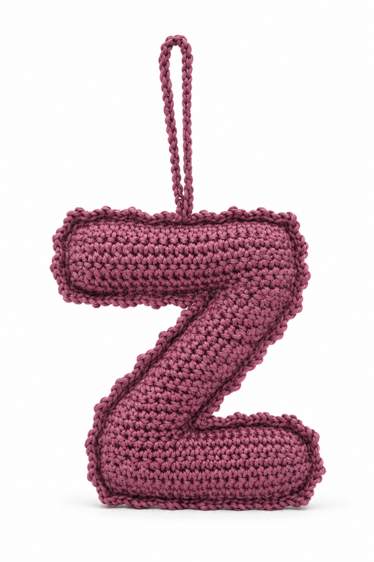 Crochet Bag Charm - Z
