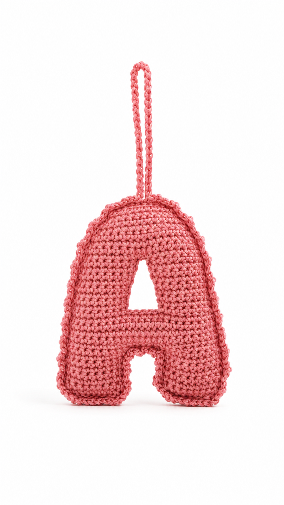 Crochet Bag charm - A
