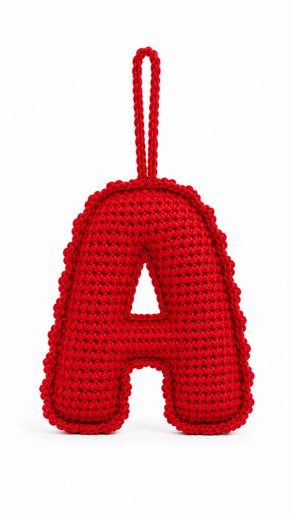 Crochet Bag charm - A
