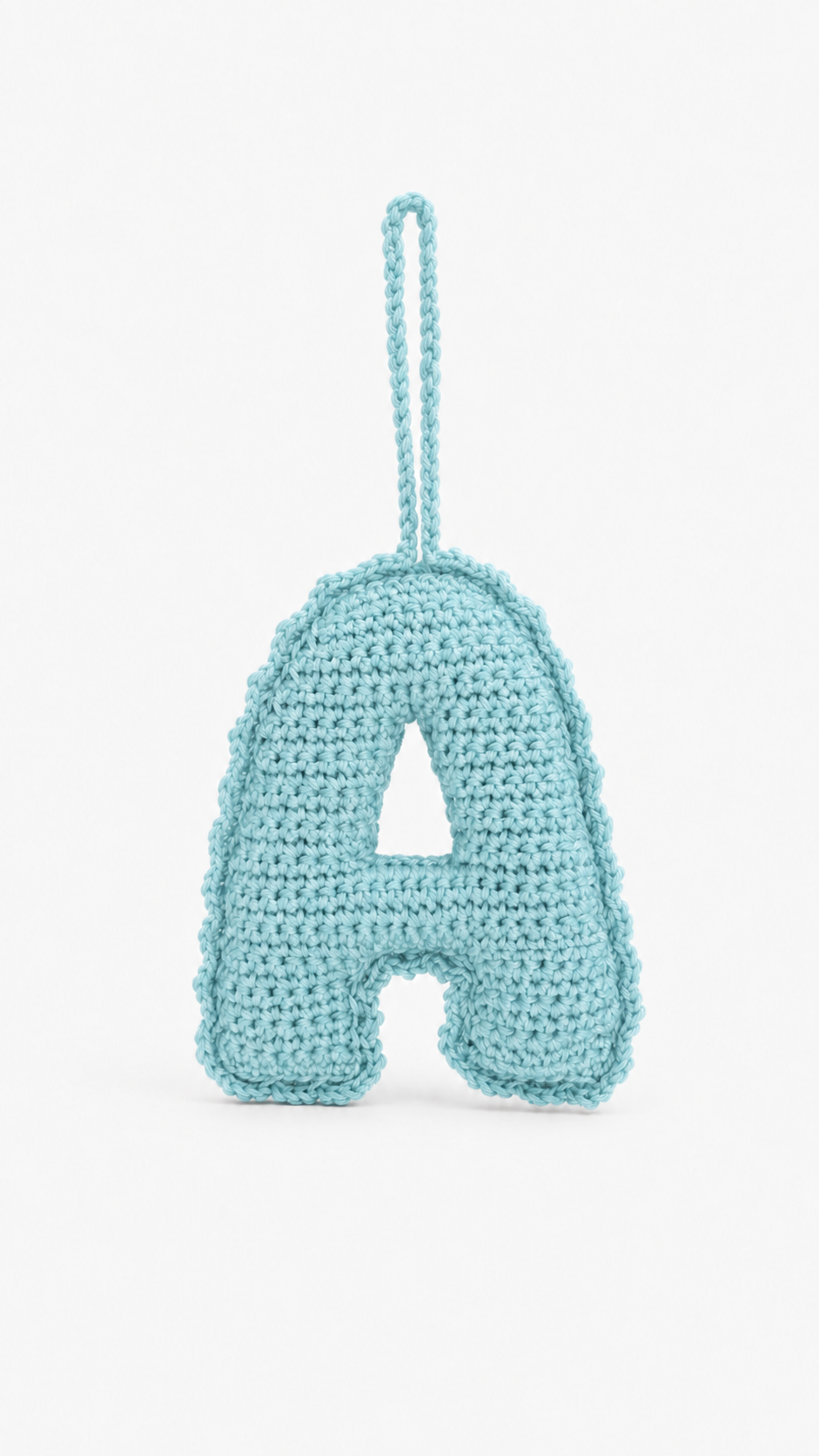 Crochet Bag charm - A