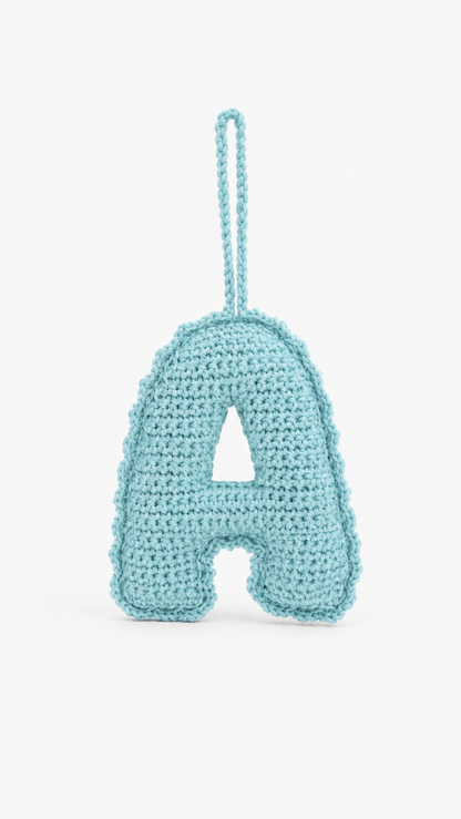 Crochet Bag charm - A