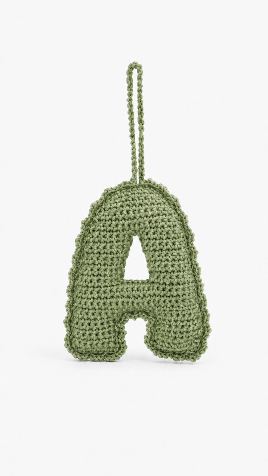 Crochet Bag charm - A