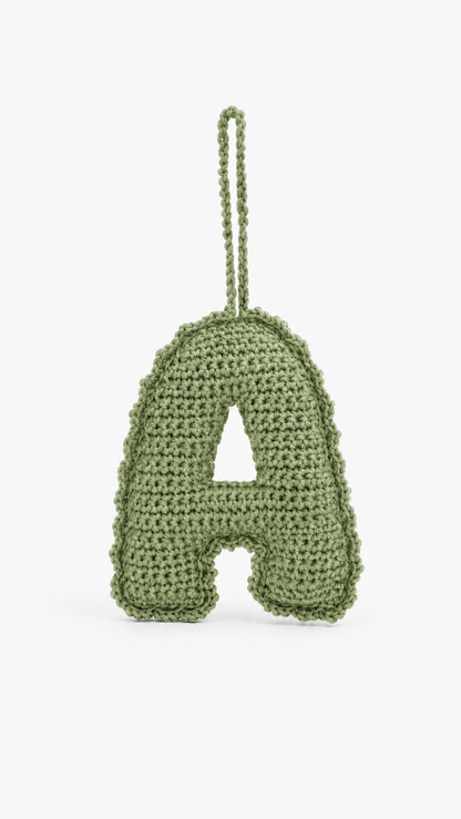 Crochet Bag charm - A