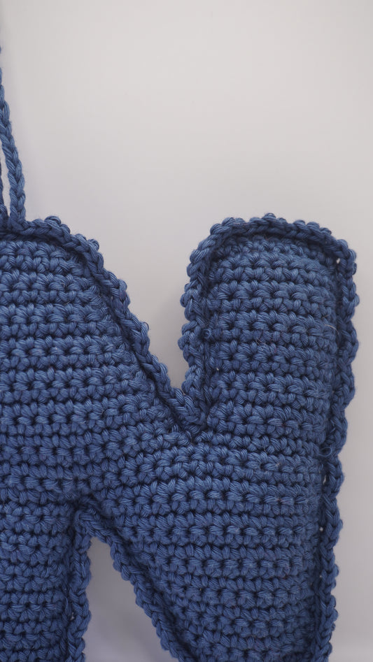 Crochet Bag Charm - N