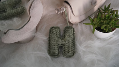 Crochet Bag Charm - H