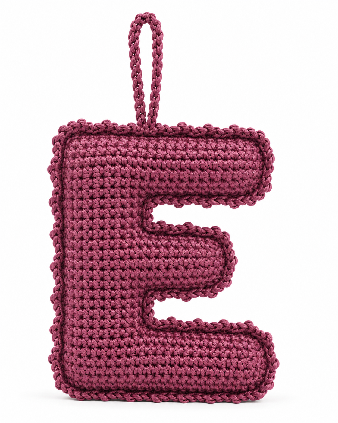 Crochet Bag Charm - E