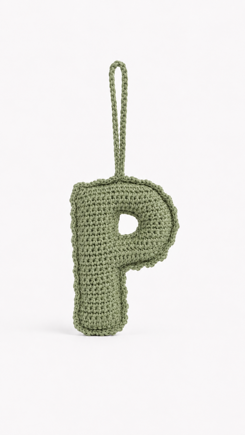 Crochet Bag Charm - P