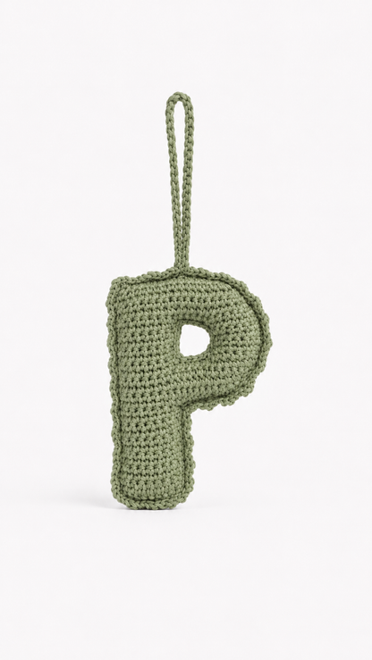 Crochet Bag Charm - P